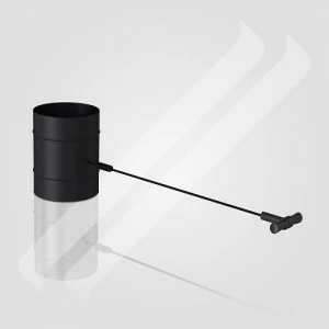 Шибер поворотный для камина MAGMA 180 мм.