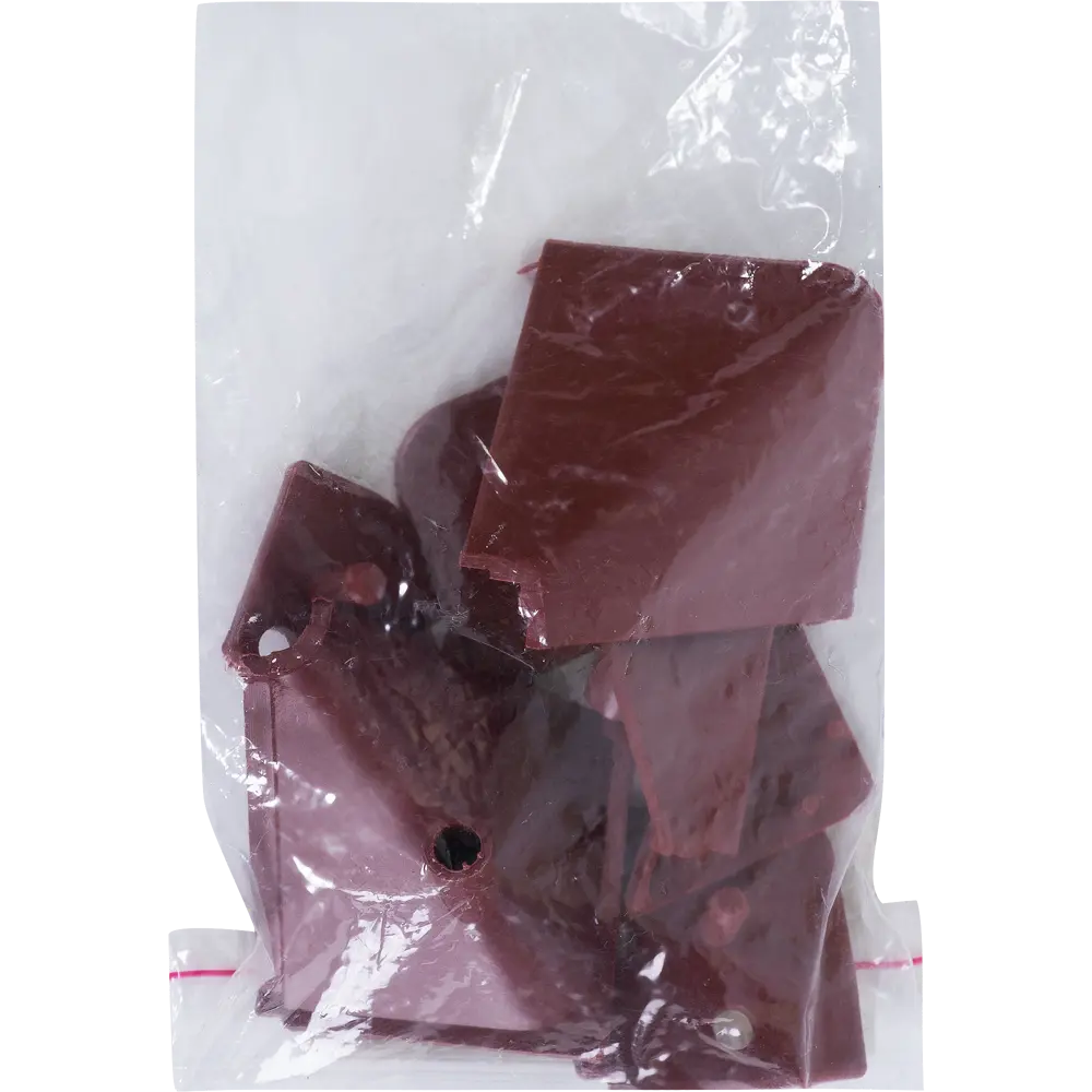 Заглушки к плинтусу ПВХ цвет коричневый 6 шт Santreyd STLM-2211251 - Вид №3