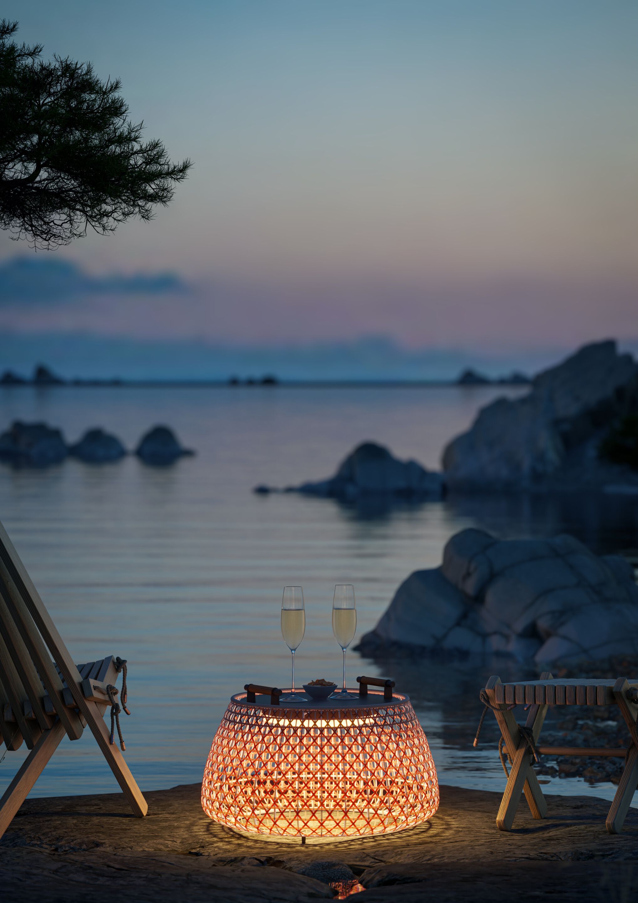 Светодиодная настольная лампа с батарейным питанием Bover Nans ARCH-00005209 - Вид №2