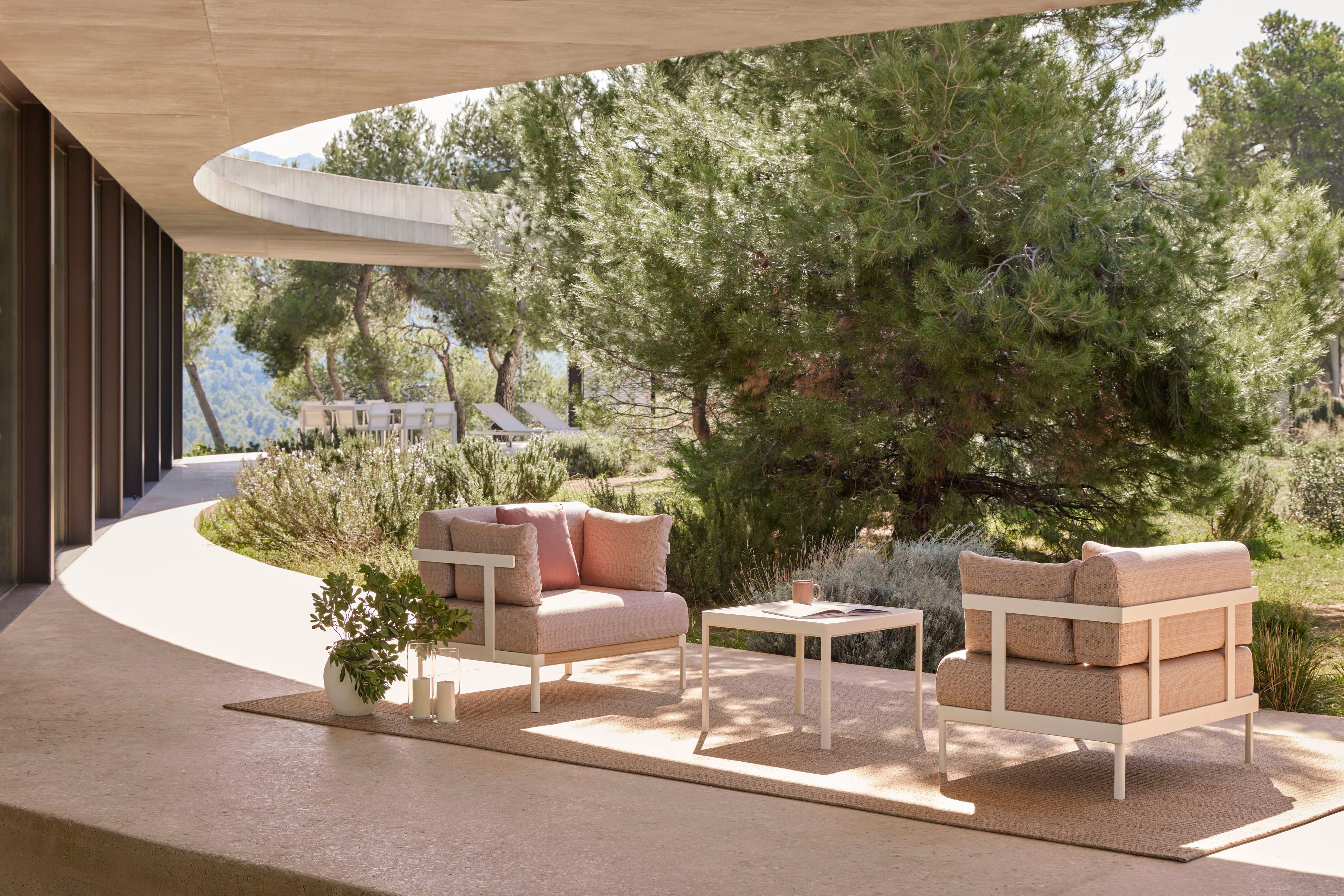 Алюминиевый квадратный садовый столик с порошковым покрытием POINT Legacy ARCH-00067752 - Вид №9