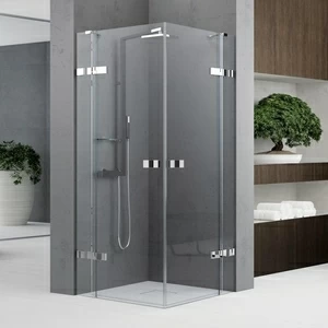 Novellini. Душевой уголок 90x90 см A на брекетах GALA 2