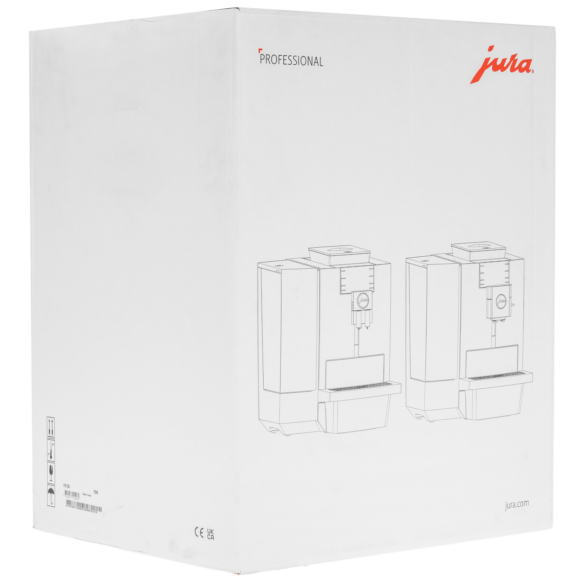 9174714 Кофемашина автоматическая Jura X10 Dark Inox черный STDN-0045041 - Вид №9