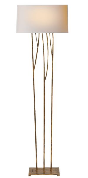 LAAR0276 Торшер Aspen из позолоченного железа ijlbrown 