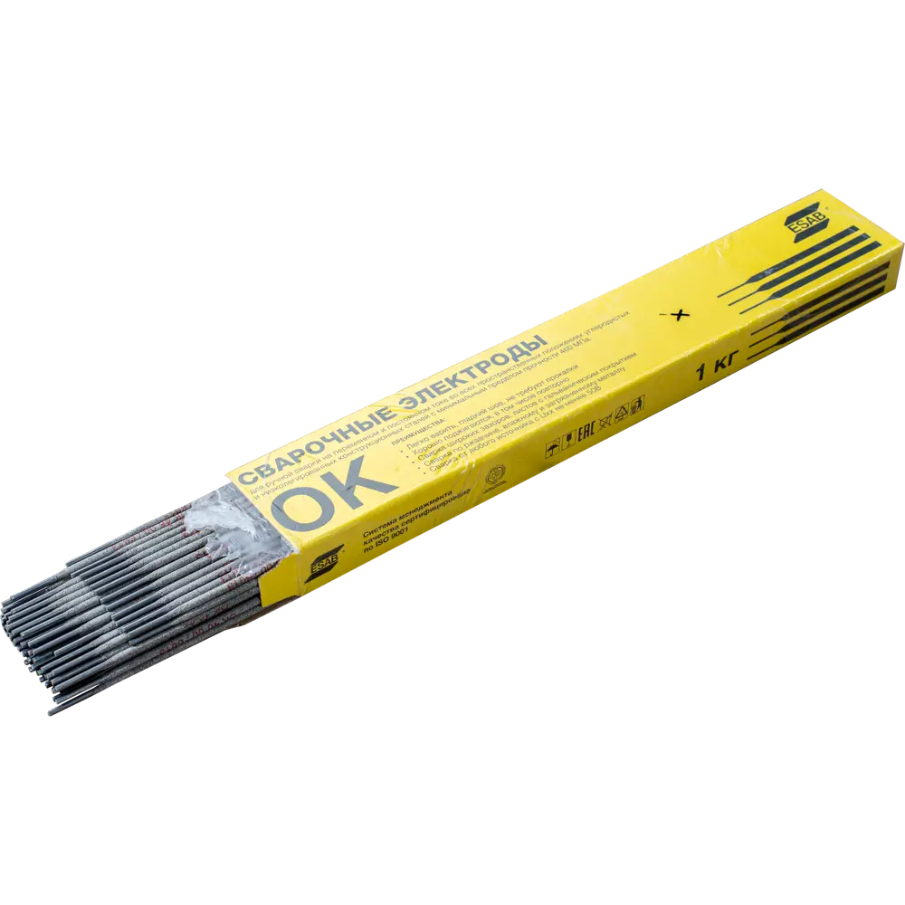 Сварочные электроды ESAB ОК 46.00 для стали 2 мм 89143870 STLM-0079035 - Вид №1