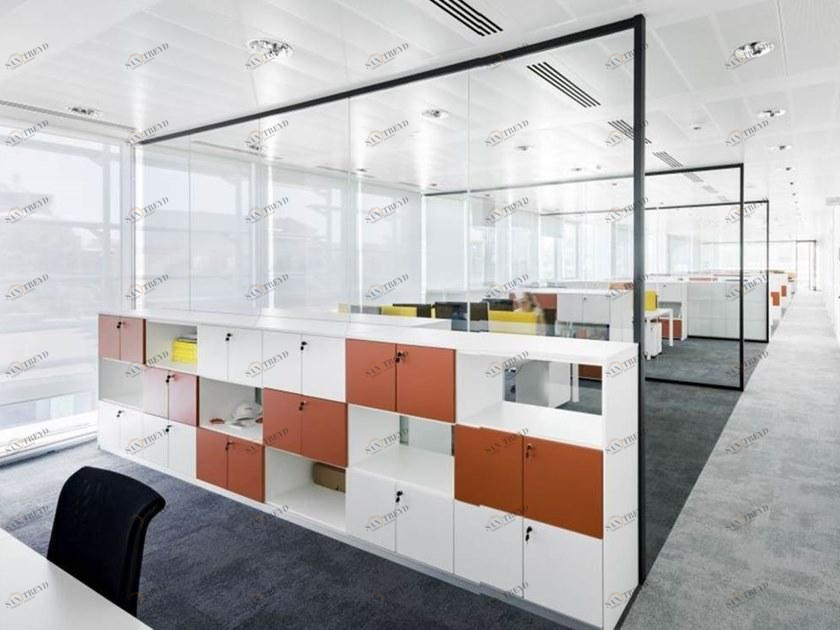 IOC project partners Офисные стеклянные перегородки Split sun-id-1485698