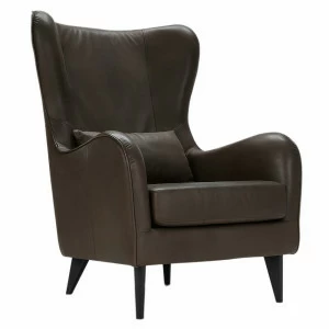 Кресло Greta кожа темно-коричневое SITS GRETA 192450 Венге