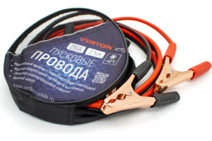18283063 Стартовые провода Snow 250 А 250 A, CCA/TPR, 2.5 м 01.9670.9916 VERTON