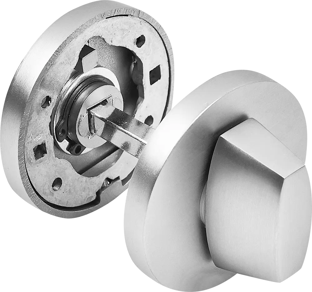 Фиксатор дверной ARMEX с замком для ванной и туалета 89355730