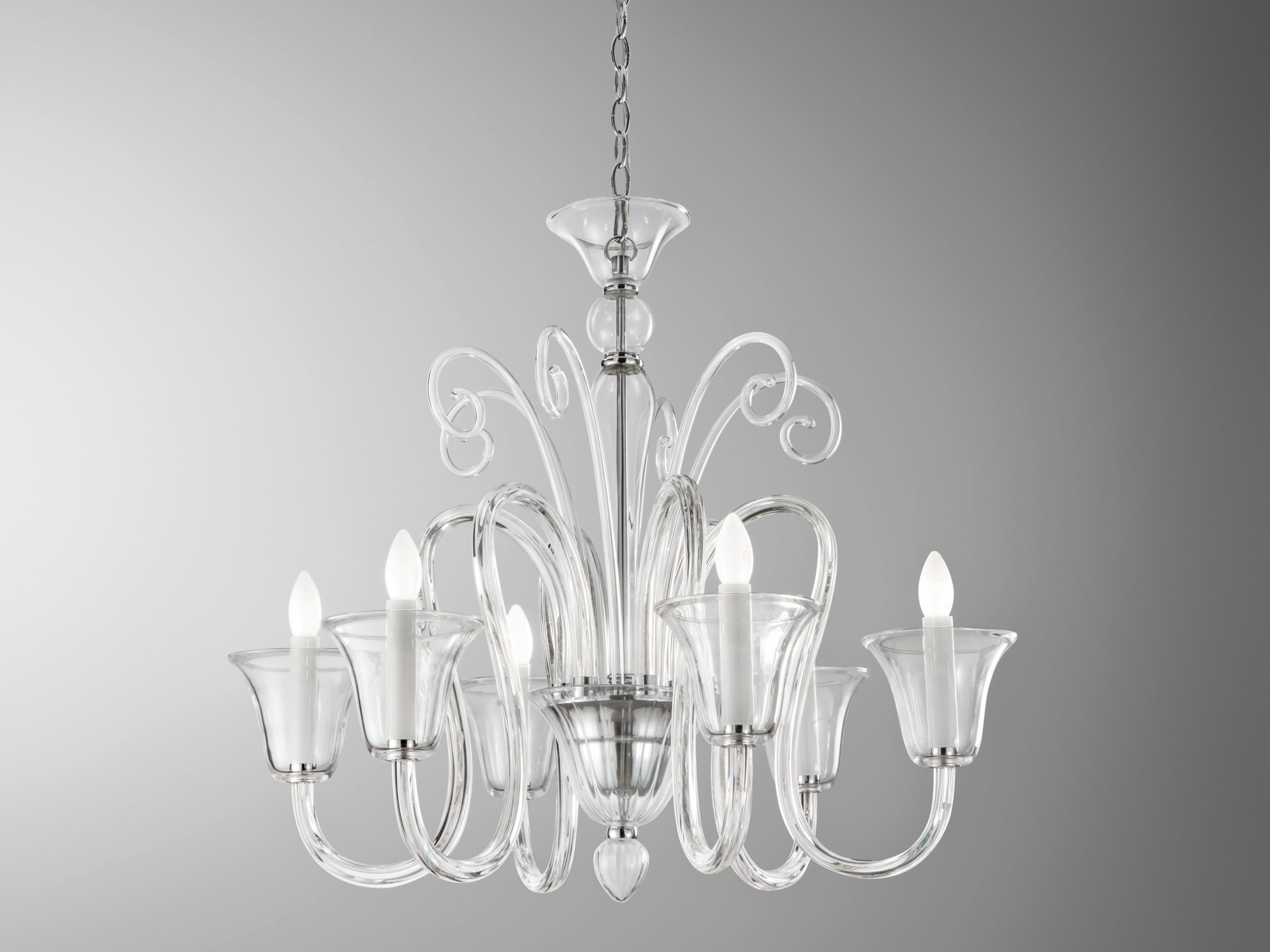 Стеклянная люстра Fan Europe Lighting дизайн окружающего света ARCH-00113887