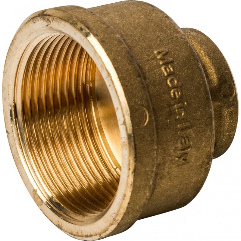 Муфта переходная ВВ 1 1/2х3/4" латунь STOUT SFT0005011234 - Вид №2