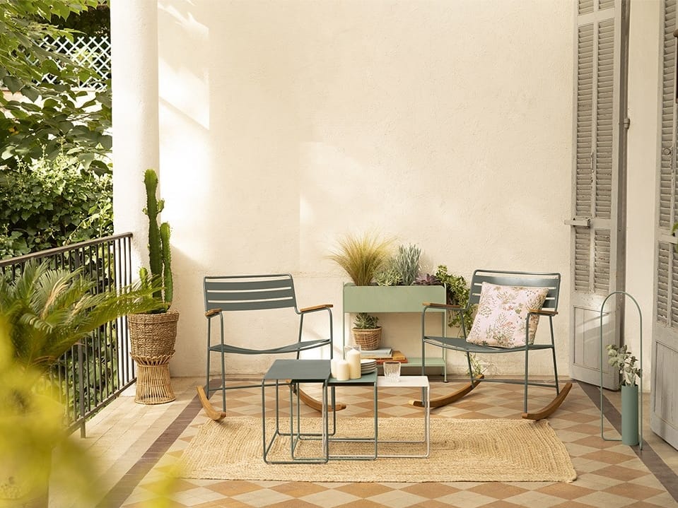 Кресло-качалка для сада с подлокотниками Fermob Surprising ARCH-00002459 - Вид №2