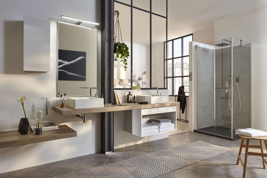 EB63-1000-N07 Столешница с отверстием для раковин vox еve112 (50 cм), evd112 (60 см) или evc112 (80 см) Jacobdelafon PARALLEL Santreyd - Вид №1