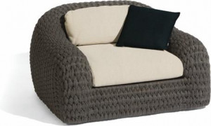 1 мест. веревка 45мм антрацит Manutti Kobo