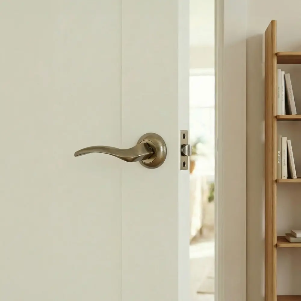 Дверные ручки Punto Gloria без запирания цвет бронза STLM-2112572 - Вид №4