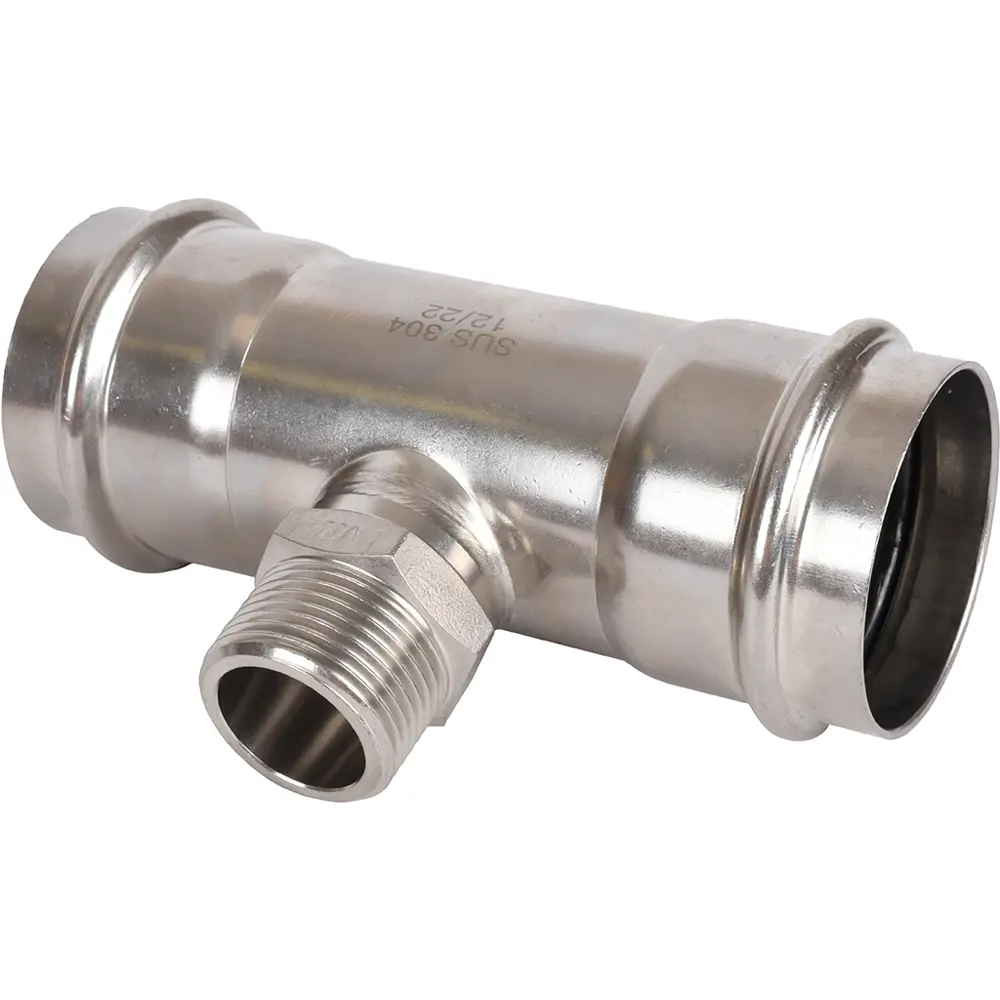 Тройник переходной Rommer 1"x54 мм ВПр-НР нержавеющая сталь 88011315 STLM-2133282 
