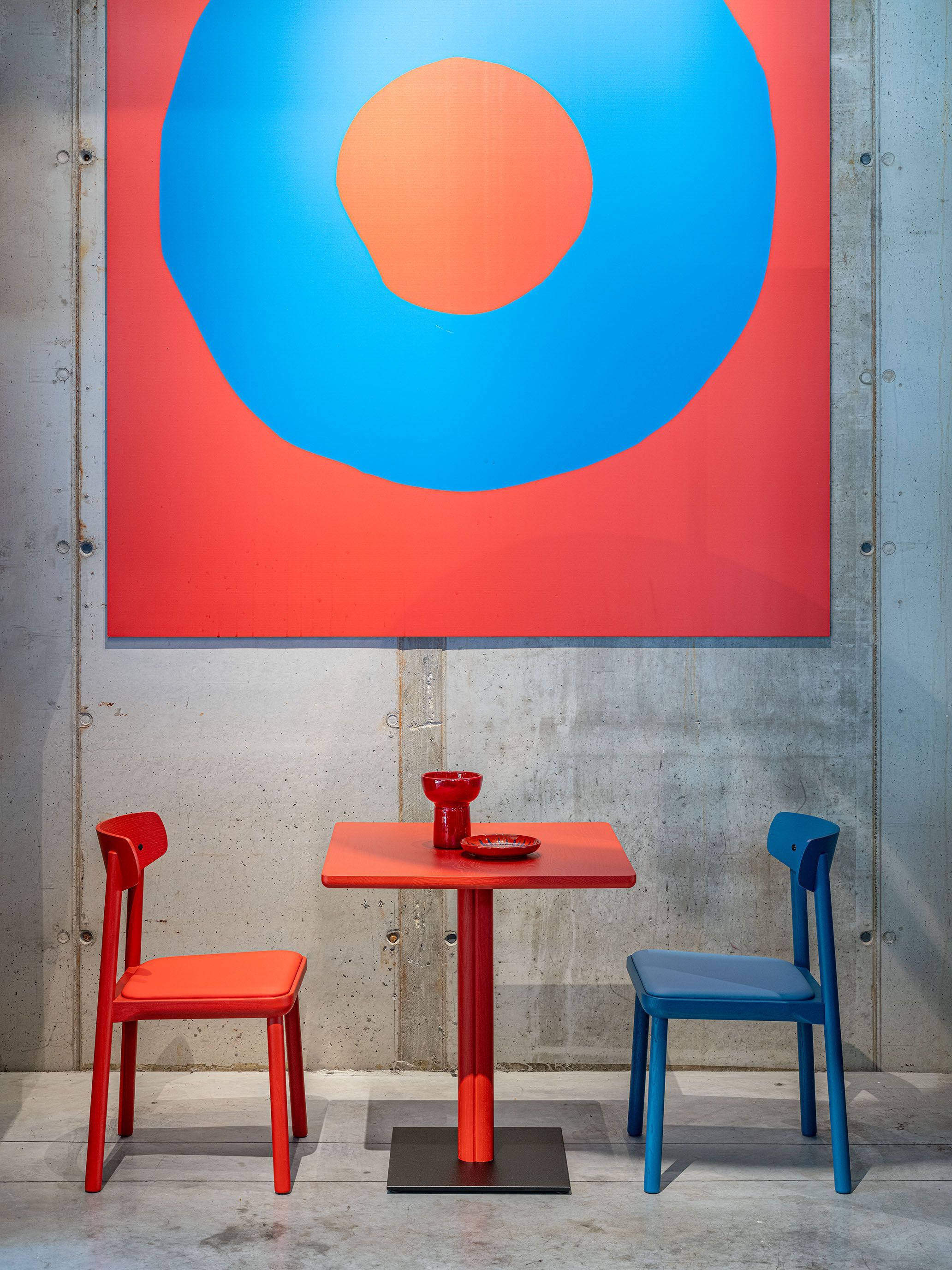 Стул из ясеня с мягким сиденьем SIPA Isa ARCH-00095431 - Вид №9