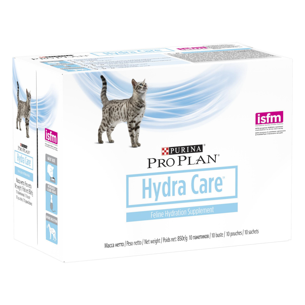 ПР0057212 Корм для кошек Hydra Care для увеличения потребления воды и снижения концентрации мочи, пауч, 85 г Pro Plan  - Вид №3
