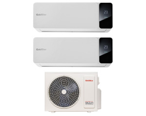 9244170 Кондиционер настенный мультисплит-система GoldStar GSA2OI-FM/out-18HN8 + FM/in-09+09HN8 белый