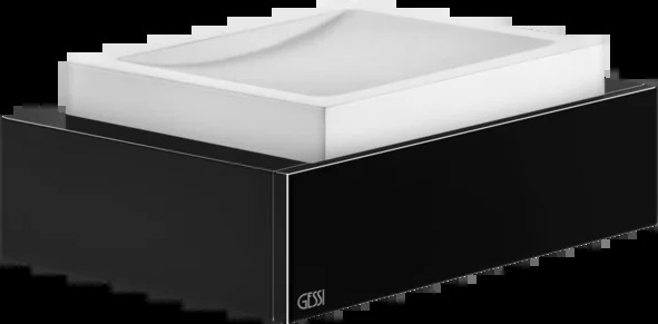 Держатель для мыла 20801 706 Gessi Inverso ЧЕРНЫЙ МЕТАЛЛ PVD