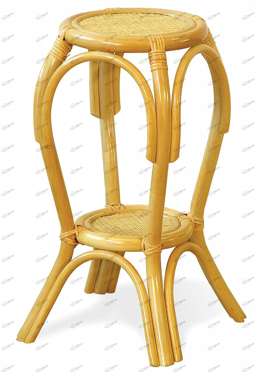 Цветочница круглая 54х25 см мед Calamus Rotan VINOTTI  00-3885406 Желтый 