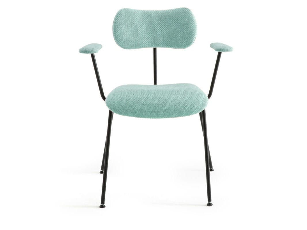 Мягкий тканевый стул с подлокотниками JOB’S Nod ARCH-00113134 - Вид №1