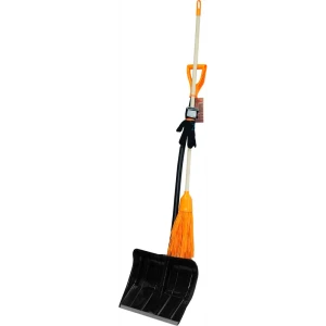Набор для уборки снега, лопата метла и перчатки  № 3