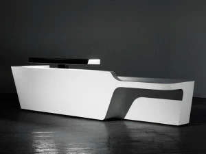 Isomi Стойка администратора для модульного офиса из твердой поверхности Mono