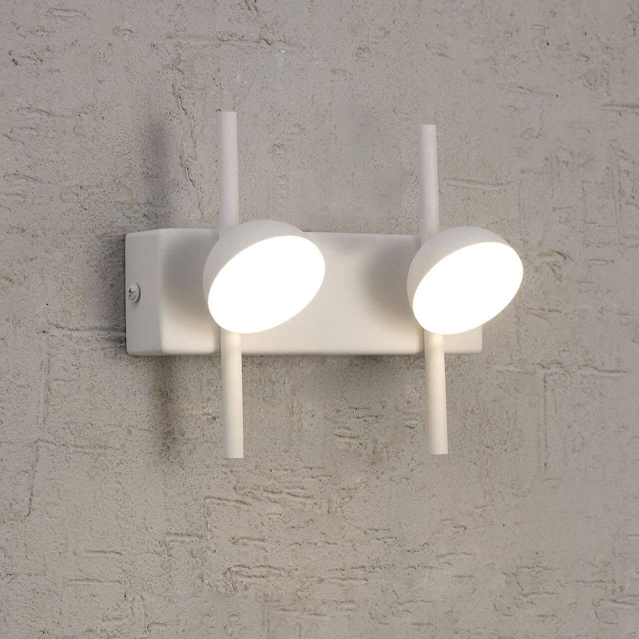 Бра светодиодное на 2 лампы белое Adn 6265 MANTRA ADN 00-3931289 Белый  - Вид №1