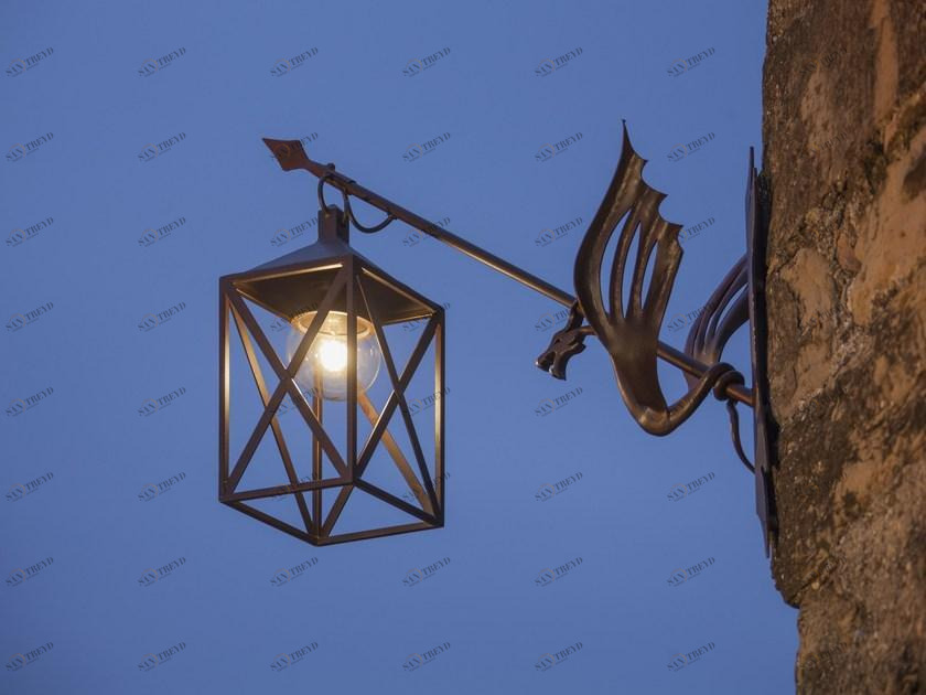 Brillamenti Настенный светильник из кованого железа Lanterna drago sun-id-1445195