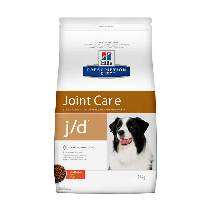 Т00002963 Корм для собак Hill"s Prescription Diet Canine J/D для поддержания здоровья суставов сух. 12кг Hill's 