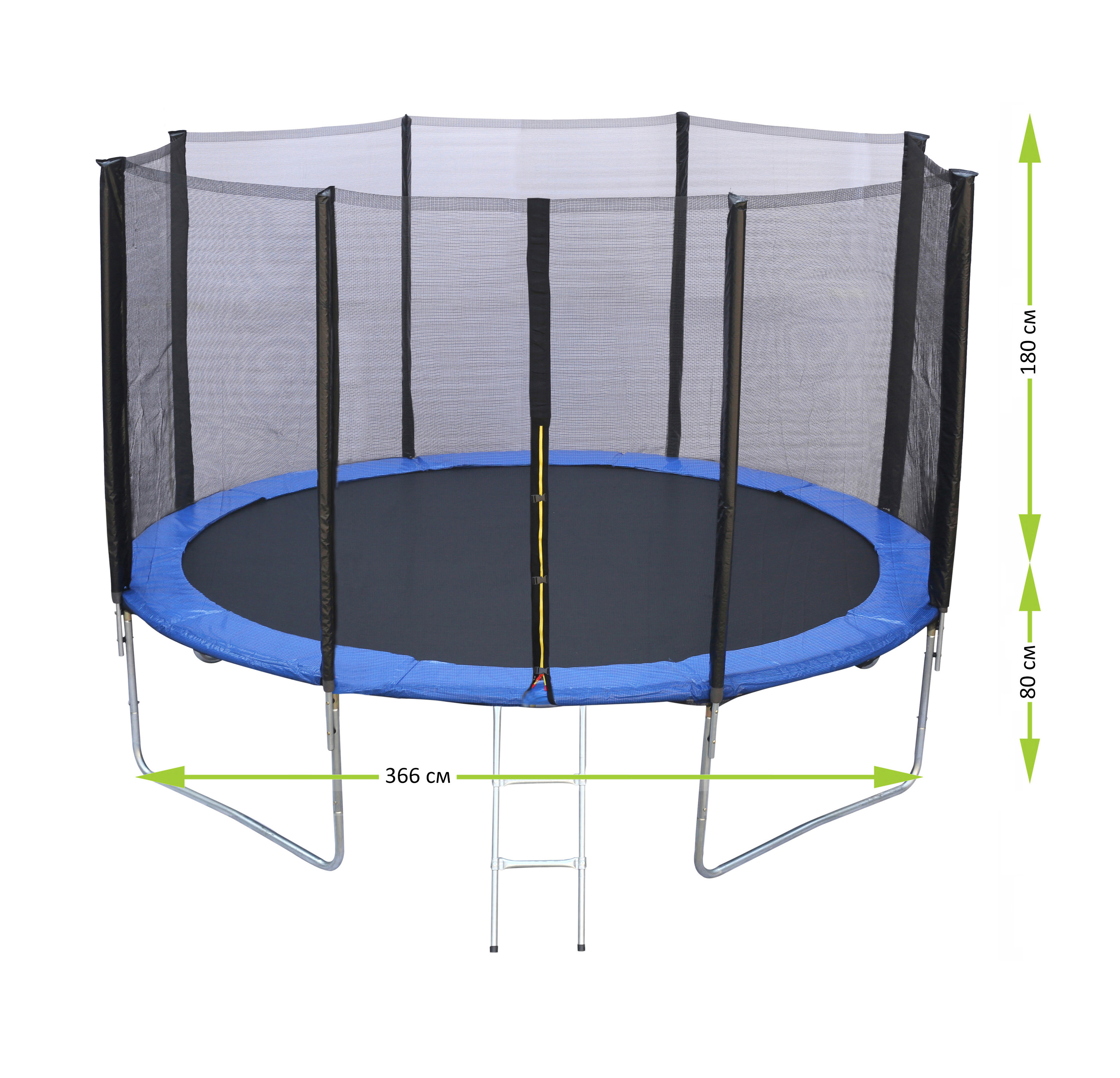 Батут Santreyd с защитной сеткой 366 см для активного отдыха 84004981 STLM-0046035 - Вид №1