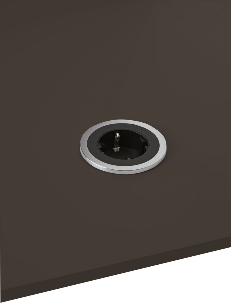 Ambit 1077 Модульная система сидений. Журнальный столик для линейной композиции. Ноги из литого алюминия. Двусторонняя версия. Et al. Ambit - Вид №3