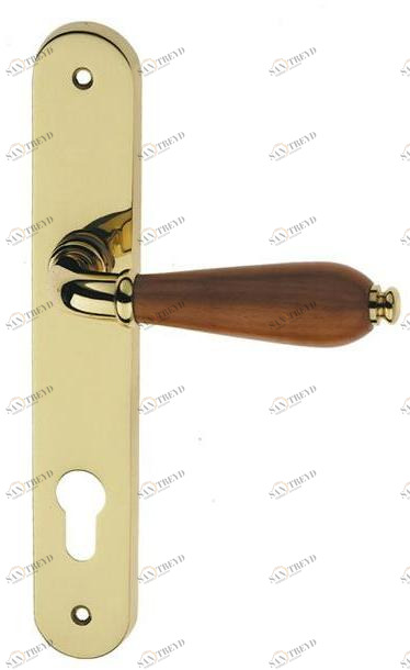 Pasini Латунная ручка на пластине Alfa 3510