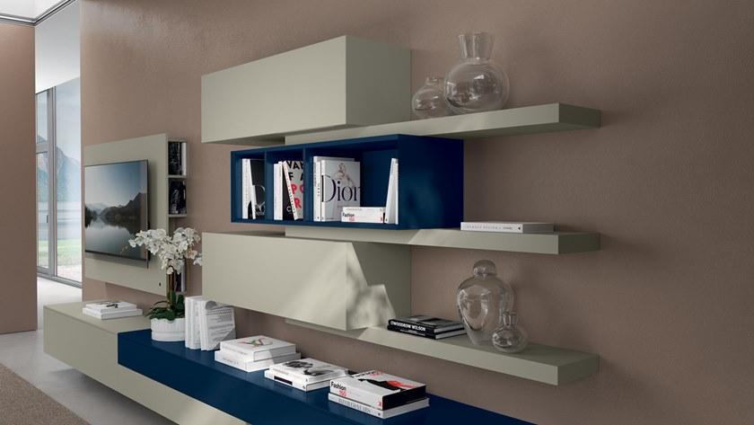 Febal Casa Оборудованная стена с подставкой под телевизор sun-id-1509927 - Вид №4