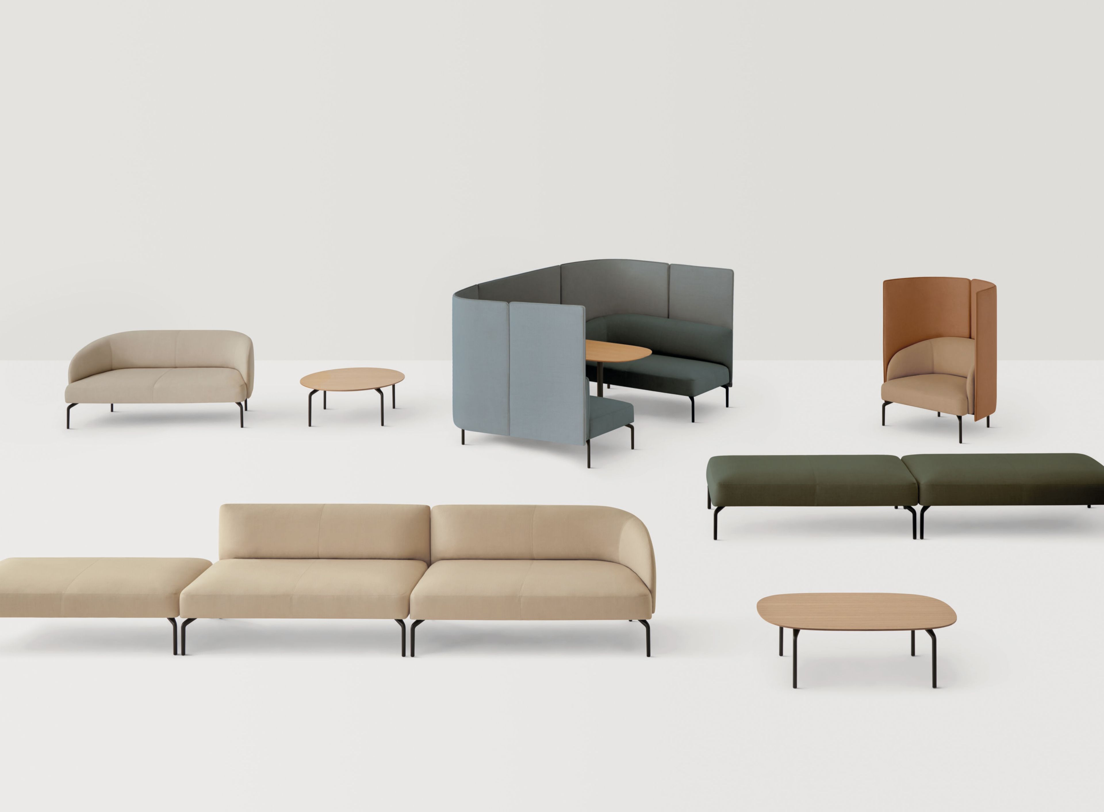 2-местный тканевый диван INCLASS Kern ARCH-00090828 - Вид №2