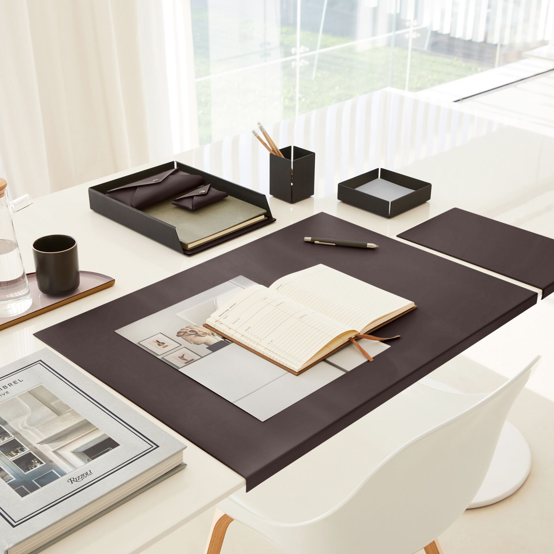 Держатель ручки из стали и кожи EGLOOH Муар ARCH-00011137 - Вид №15