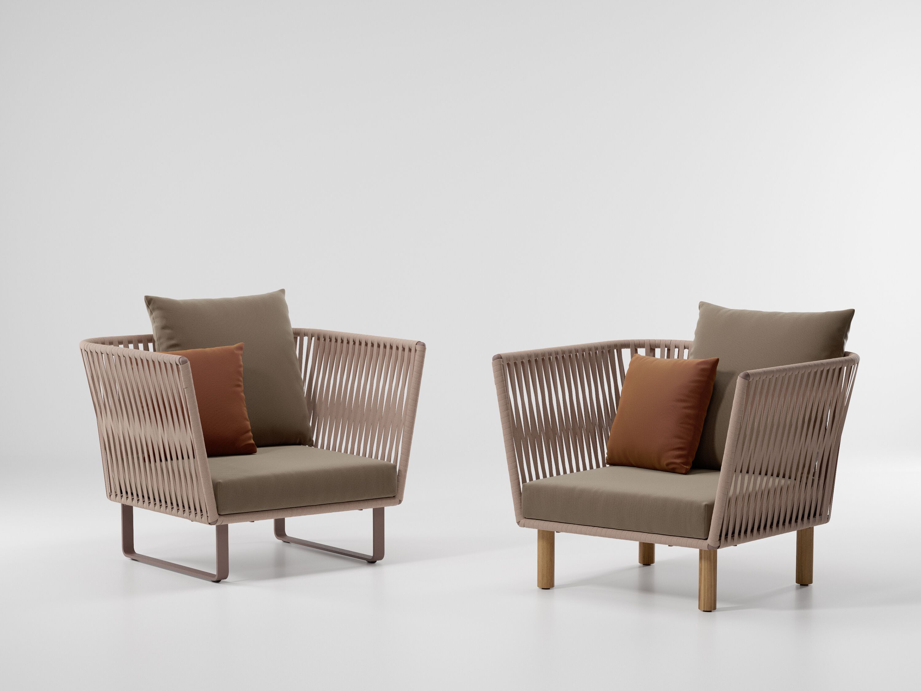 Садовое кресло с подлокотниками Kettal Bitta ARCH-00129711 - Вид №4