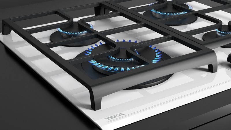 1293926 Варочная панель Teka GZC 64321 XBN WHITE Италия  - Вид №1