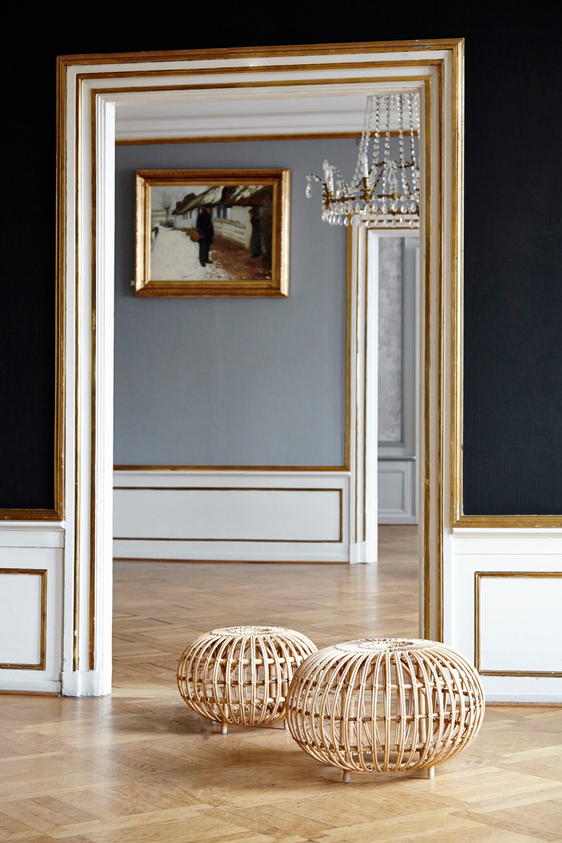 Ротанг низкий стул Sika Design ICONS ARCH-00001309 - Вид №4