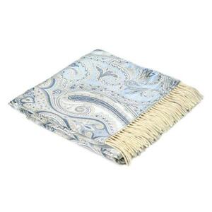 Плед-палантин Сristallo, 65х180 см, голубой