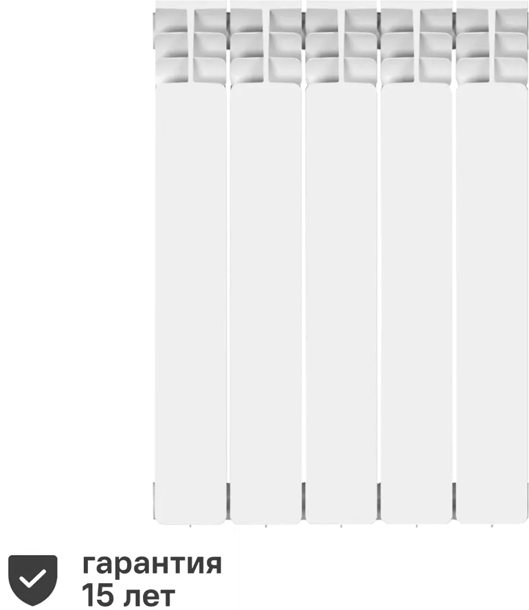 Биметаллический радиатор Equation 5 секций для эффективного отопления 18360696