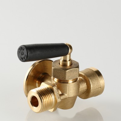 VT.1808.RG.04 Кран для манометра трехходовой с фланцем Valtec 1/2"  - Вид №3