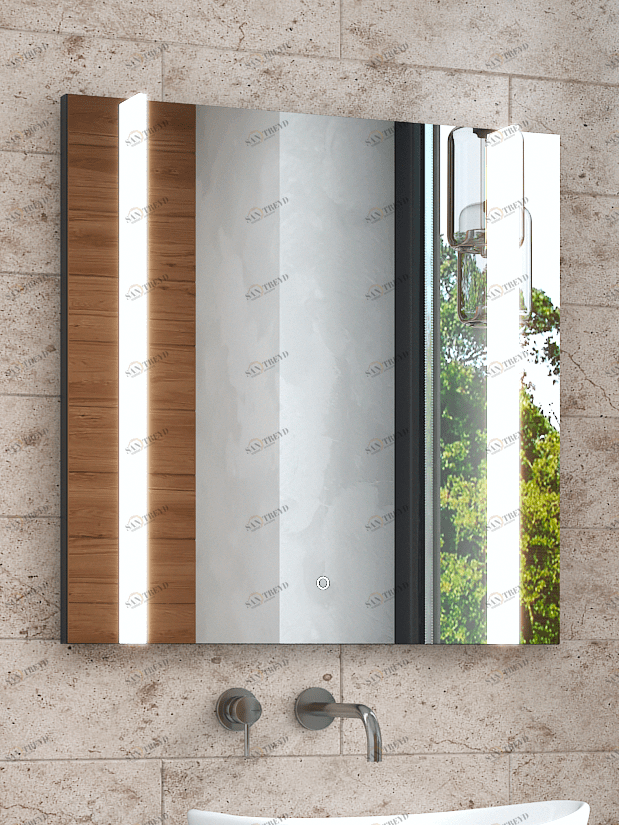 НовинкаЗеркало с подсветкой Land Classic 600 VIGO sun-id-665165