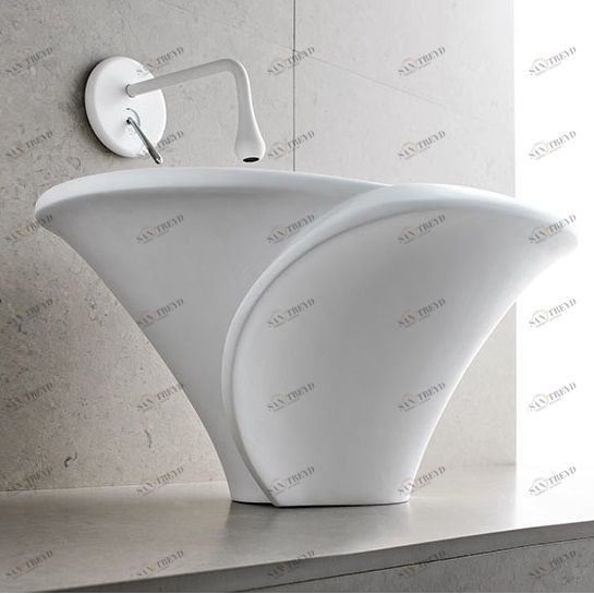 SM28 Накладная раковина на столешницу  овальная Mastella 