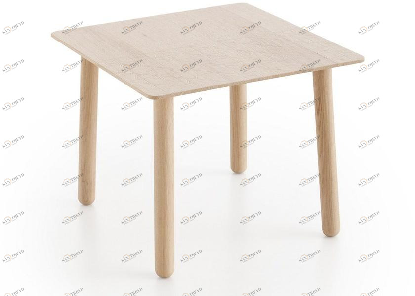 GAN Квадратный дубовый журнальный столик Silaï sun-id-1453240