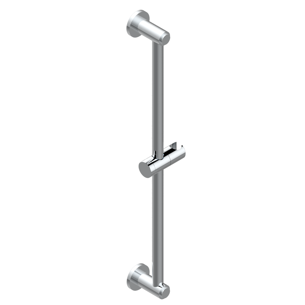 U4A-258 Штанга для душа 60 cм Thg-paris Diplomate с гладкими кольцами Хром U4A 258  A02 CAT.A