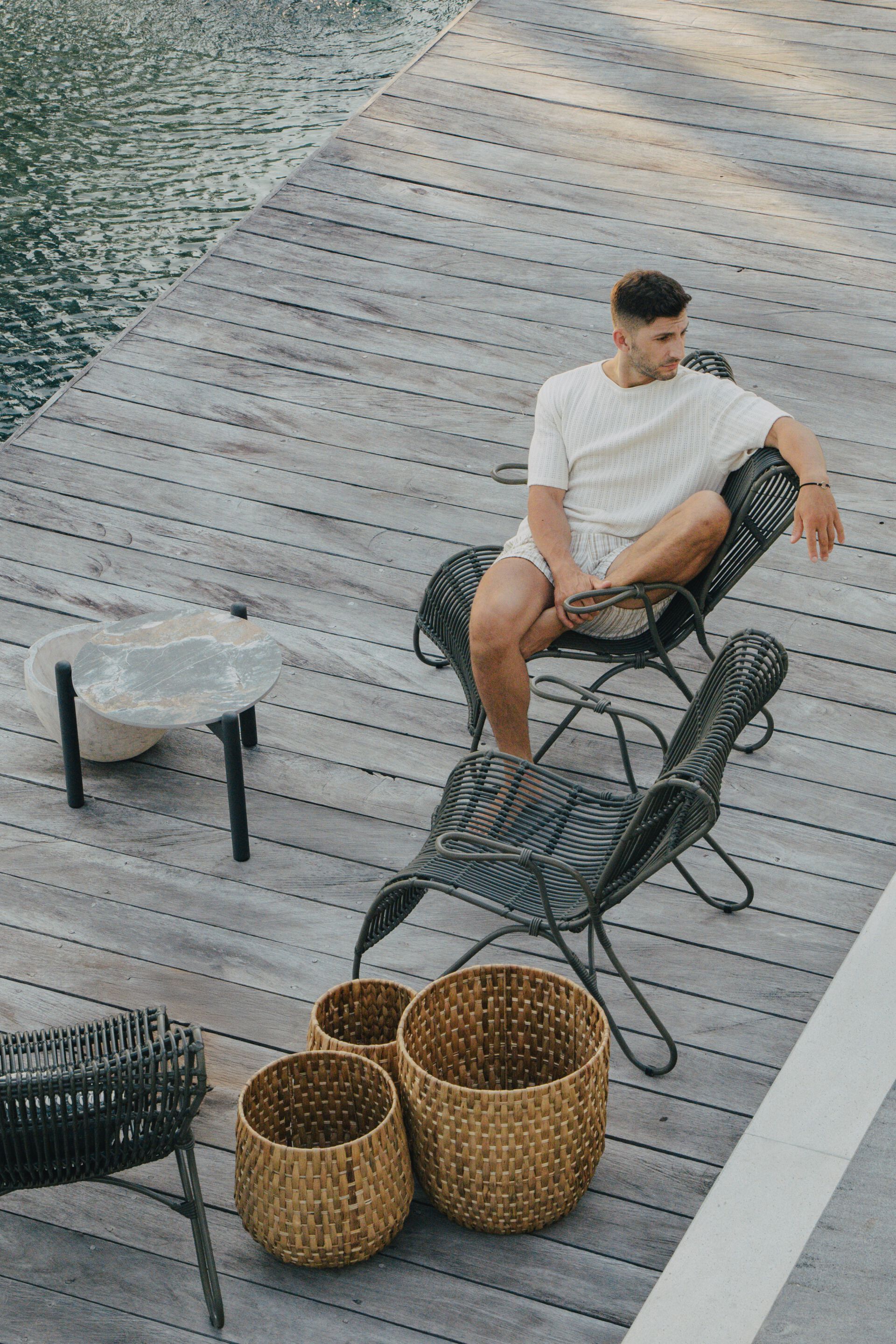 Алюминиевый круглый садовый столик cbdesign Stylo ARCH-00030116 - Вид №13