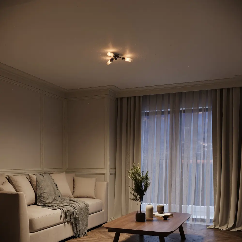 Люстра Element 3xE14x40 Вт, цвет хром Santreyd STLM-2092810 - Вид №10