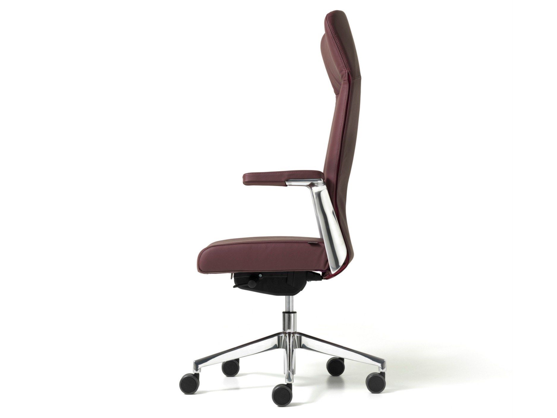 Кожаное офисное кресло с подлокотниками 5 спиц Diemme Halfpipe ARCH-00065948 - Вид №2