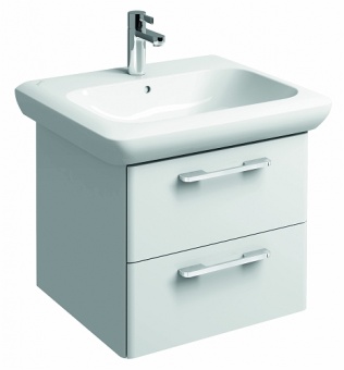 121960000 Подвесная раковина настенная прямоугольная Keramag  - Вид №2